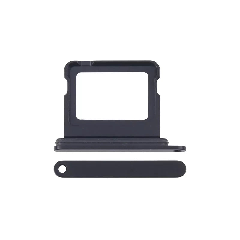 Sim Tray For Apple iPhone 16 (6.1) Black